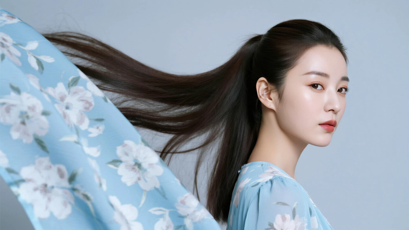 AI极简清新温润甜美职场人像无水印壁纸