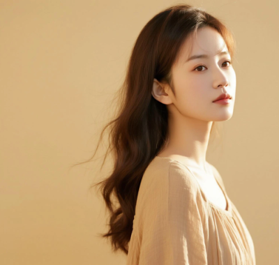 AI清新治愈电脑桌面壁纸 | 亚麻穿搭文艺素雅女生8K超高清无水印套图
