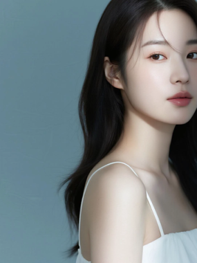 AI清新治愈电脑桌面壁纸 | 纯白穿搭纯净唯美女生8K超高清无水印套图