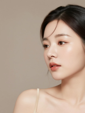 AI清新治愈电脑桌面壁纸 | 浅杏穿搭简约温柔女生8K超高清无水印套图