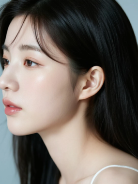 AI清新治愈电脑壁纸 | 浅杏温柔少女简约素雅8K超高清无水印套图