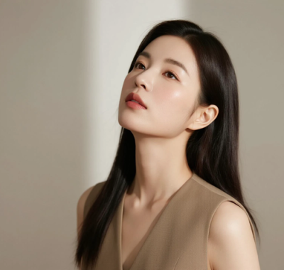 AI模特气质电脑桌面壁纸 | 杏咖穿搭干练简约女生8K超高清无水印套图