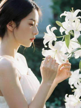 清新治愈高清图集 | 女生窗边柔光唯美套图