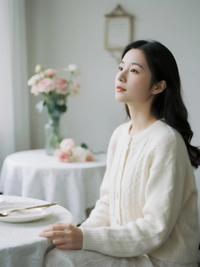 清新治愈高清图集 | 女生白系简约唯美套图