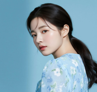 AI清新治愈电脑桌面壁纸 | 浅蓝碎花套装柔和治愈女生8K超高清无水印套图