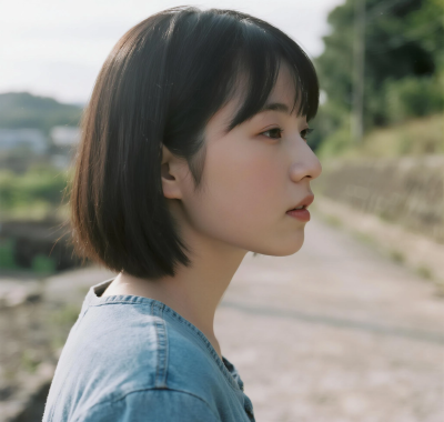 乡间小路清新图集 | 休闲少女唯美套图