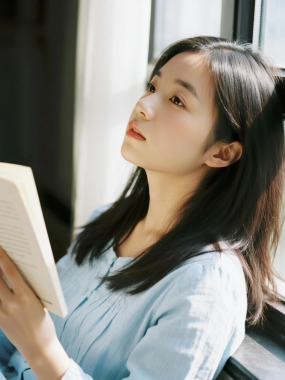 窗边阅读治愈图集 | 文艺女生唯美套图