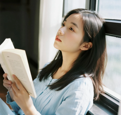 窗边阅读治愈图集 | 文艺女生唯美套图