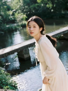 小桥流水清新图集 | 温柔女孩唯美套图