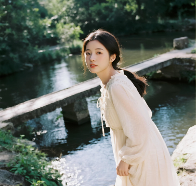 小桥流水清新图集 | 温柔女孩唯美套图