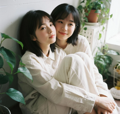 清新治愈高清图集 | 女生日系简约柔和套图