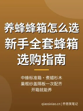 养蜂蜂箱怎么选？新手全套蜂箱选购指南
